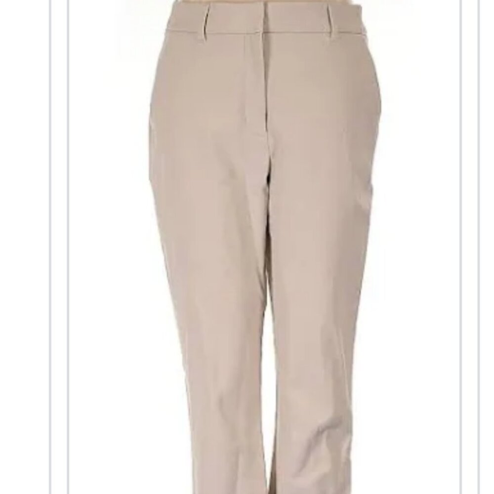 WHBM beige dress pants